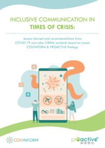 thumbnail of COVINFORM & PROACTIVE Whitepaper – Communication in times of crisis